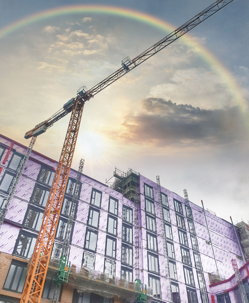 Flat Top Tower Crane in Leicester Flat Top Tower Crane in Leicester