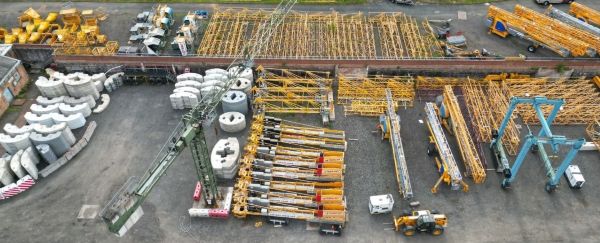 Aerial View of Ladybird Cranes Aerial View of Ladybird Cranes