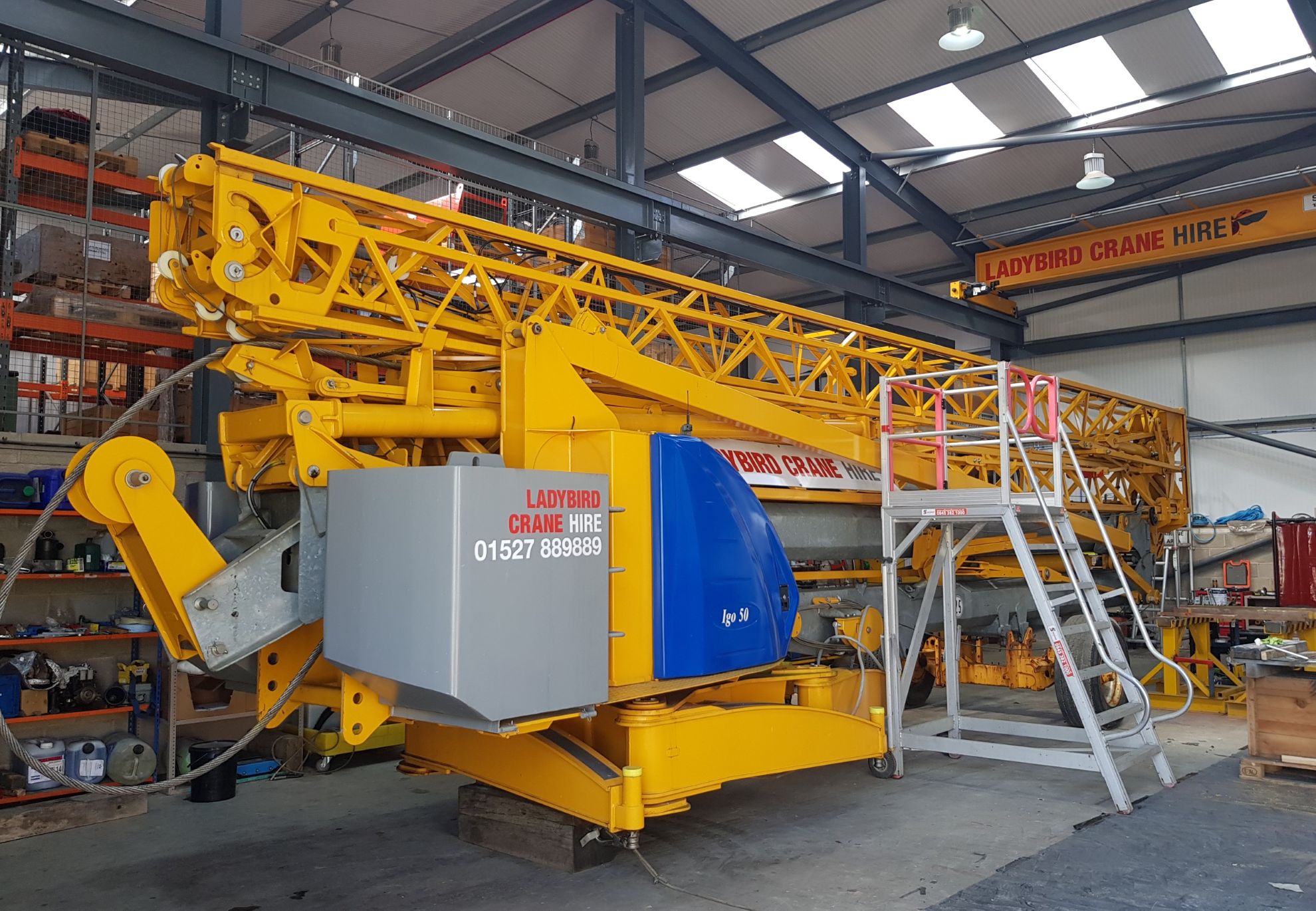 Ladybird Cranes Yard Ladybird Cranes Yard